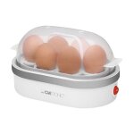 Clatronic ek3497 cuiseur � oeufs avec pique - ?uf, avec verre doseur blanc