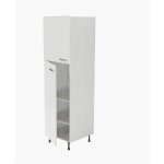 Cuisibane - colonne de rangement cuisine - blanc
