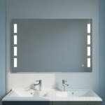 Cuisibane - miroir lumineux antibue prestige 120x80 cm