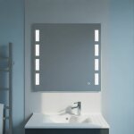 Cuisibane - miroir lumineux antibue prestige 80x80 cm