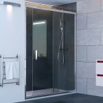 Cuisibane - porte de douche 120 cm coulissante nerina Cuisibane - porte de douche 120 cm coulissante nerina