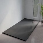 Cuisibane - receveur de douche 180x90 cm extra plat - saphir - gris anthracite