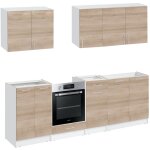 Cuisineandcie - cuisine compl�te eco chene naturel 240 cm
