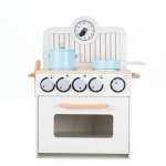 Robincool - cuisine pour enfants montessori avec four little chef 36x26x46, 5 cm en bois cologique avec ...
