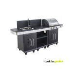 Cook'in garden - cuisine extrieure modulable fidgi 3