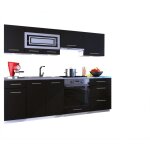 Dusine - cuisine giovanna 8 éléments - noir mat 2m40 casserolier four encastrable Dusine - cuisine giovanna 8 éléments - noir mat 2m40 casserolier four encastrable