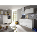 Cuisine kitchenette bloc cuisine intégrée blanc gabriel 290 cm respekta premium Cuisine kitchenette bloc cuisine intégrée blanc gabriel 290 cm respekta premium