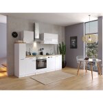 Cuisine kitchenette bloc cuisine int�gr�e blanc malia 250 cm respekta