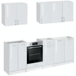 Cuisineandcie - cuisine compl�te eco blanc brillant 240 cm