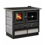 Interstoves - cuisinire  bois magnum thermo mbs en fonte bouilleur sor