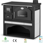 Zvezda - cuisini�re � bois avec plaques en c�ramique gfs ceramic - 6 kw
