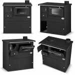 Zvezda - cuisinire  bois avec plaque suprieure en mtal sp - 6 kw