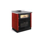 Nordica - cuisinière à bois raccordable - la verona xxl maiolica 7 kw bordeaux Nordica - cuisinière à bois raccordable - la verona xxl maiolica 7 kw bordeaux