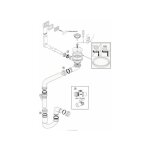 Vidage manuel 1 bac cuipd245 pour vier inox luisina vibrato
