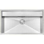 Cuisissimo - vier timbre d'office inox lisse diamante 1 bac