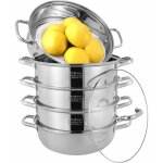 Cuit - vapeur � 5 �tages en acier inoxydable, 32 cm, cuit - vapeur �lectrique, cuit - vapeur � induction, ...