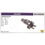 Culbuteur de carburateur  membrane walbro wa - wj - wt - wy - wz - wyl 166 - 48 - 8