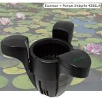 Le poisson qui jardine - cumeur, skimmer, bassins et piscines avec pompe, 4200 l / h Le poisson qui jardine - cumeur, skimmer, bassins et piscines avec pompe, 4200 l / h
