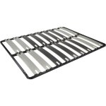 Monmobilierdesign - cuno sommier  lattes larges 180x200 cm sans pieds