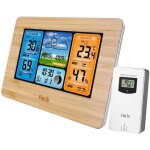 Curconsa - fj3373 station météo numérique multifonction réveil lcd prévisions météorologiques intérieures ... Curconsa - fj3373 station météo numérique multifonction réveil lcd prévisions météorologiques intérieures ...