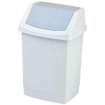 Tresice france - curver poubelle, plastique, plastique, granite, 38. 5 x 33. 5 x 63. 5 cm