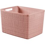 Panier curver l 20l / rose poudre