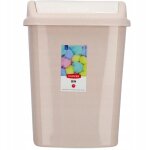 Curver poubelle inclinable 10 l beige