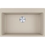 Franke - cuve maris fragranit mrg 610 - 73 - caf� cr�me - automatique - 780 x 500 x 200 mm (sous - meuble ...