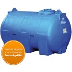 Renson - cuve de rcupration d'eau de pluie bleue horizontale en pe 300l