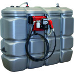 Drakkar equipement - cuve stockage fuel et adblue pehd dp 2000l equipee