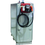 Drakkar equipement - cuve stockage fuel dp galva 1500l station 230v s08277