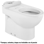 Roca - cuvette  double sortie pour wc  rservoir bas pour mobilit rduite confort meridian