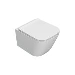 Ceramica globo - cuvette murale sans rebord 45x37 cm globo stone sts07bi blanc - cramique - standard ...