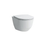 Laufen - cuvette suspendue rimless pro avec abattant slim frein de chute