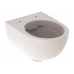 Geberit - cuvette wc suspendu renova compact, carne, rimfree, 49cm, blanc