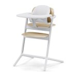 Cybex - pack 3 - en - 1 lemo 2 avec chaise haute �volutive, baby set et plateau - sand white