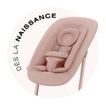 Transat lemo 2 cybex rose - dossier ajustable - evolutif - mixte