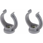 Cyclingcolors - 2x collier lyre diamtre 40mm fixation tube tuyau plomberie pvc support rparation