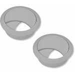 Cyclingcolors - 2x passe c�ble bureau table fil diam�tre 58mm encastrable cordon prise ordinateur �cran ...