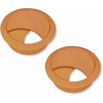 Cyclingcolors - 2x passe c�ble bureau table fil diam�tre 58mm encastrable cordon prise ordinateur �cran ...