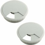 Cyclingcolors - 2x passe cble bureau table fil diamtre 80mm encastrable cordon prise ordinateur cran ...
