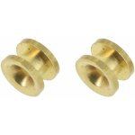 2x passe fil tte dbroussailleuse diamtre 4 mm 11 mm hauteur 9 mm jardin parc entretien ?illet laiton, ...