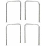 Cyclingcolors - 4x arceau trier de subdivision en u en acier zingu  5mm range cd dvd livres division ...