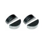 Cyclingcolors - 4x clavette demi lune disque en acier din 6888 arbre transmission tracteur tondeuse motoculteu ...