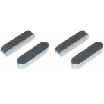 Cyclingcolors - 4x clavette parall�le � bouts arrondis en acier forme a din 6885 arbre tracteur tondeuse ...