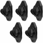 Cyclingcolors - 5x isolateur cloture électrique universel noir piquet bois fil corde cordon bétail chèvre ... Cyclingcolors - 5x isolateur cloture électrique universel noir piquet bois fil corde cordon bétail chèvre ...
