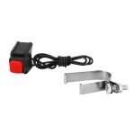 Cyclingcolors - bouton avertisseur noir klaxon sonore collier universel guidon moto cyclomoteur mobylette ... Cyclingcolors - bouton avertisseur noir klaxon sonore collier universel guidon moto cyclomoteur mobylette ...