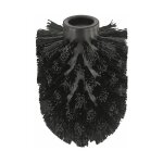 T�te de brosse de rechange wc plastique noir � visser 90 x 70mm taille standard toilettes cabinet salle ...
