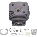 Cylinder piston kit for husqvarna 266 h272 se 162 chain saw replacement parts big hole 52mm - crea