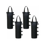 Cyslmuk ? lot de 4 poids de sable pour tonnelle ? sac de lestage 15 x 50cm ? mat�riau oxford 600d imperm�able ...